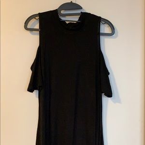 Cold shoulder cocktail dress